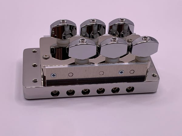 Peachtree Bridge Standard Version in Chrome Color - Back Bottom View